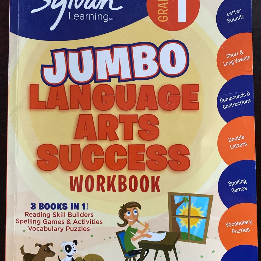 Jumbo Language Arts Success Workbook - Orange